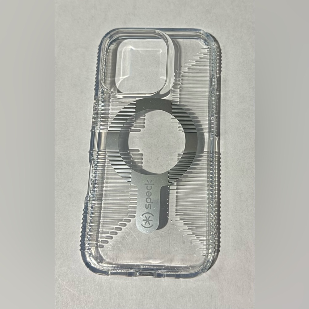 Speck Transparent Case with Silver Accents